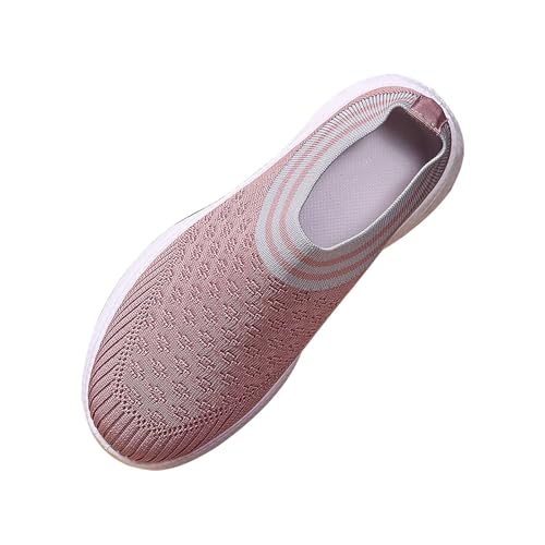 FGUUTYM Hausschuhe Damen Mit Luftkissen Orthopädische Schuhe Hinten Offen Diabetiker Wanderschuhe Slip On Pantoffeln Leichte Atmungsaktiv Air Cushion Walking Outdoor-Walkingschuhe Freizeitschuhe von FGUUTYM