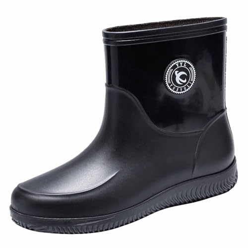 FGUUTYM Herren Regenstiefel Mit Feste Gummi Sohle Gummischuhe Kurz Sommer Rain Boots Halbhoch Gummistiefel Weitschaft Extra Weit Regenschuhe Outdoor Wasserdichte Und Rutschfest Gummistiefeletten FGUUTYM Herren Regenstiefel Mit Feste Gummi Sohle Gummischuhe Kurz Sommer Rain Boots Halbhoch Gummistiefel Weitschaft Extra Weit Regenschuhe Outdoor Wasserdichte Und Rutschfest Gummistiefeletten von FGUUTYM