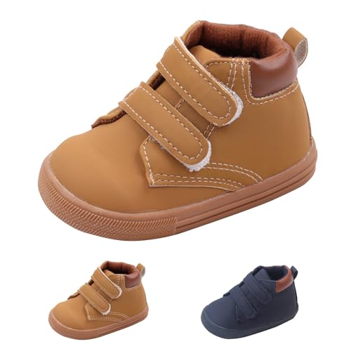 FGUUTYM Lauflerner Schuhe Für Mädchen Junge Kinder Kinderschuhe Krabbelschuhe Bodenschuhe Weicher Boden Bodensocken Walkingschuhe Lauflernschuhe Antirutsch Casual Sockenschuhe Barfußschuhe von FGUUTYM