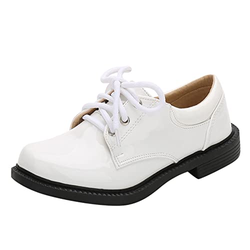 FGUUTYM Lederschuhe 22 Junge Hochzeitsschuhe Kleid Schuhe Performance Party Schuhe Uniformschuhe Slip-on Tanzschuhe Einzelne Schuhe Hochzeit Festliche Kinderschuhe Jungen Lederschuhe von FGUUTYM