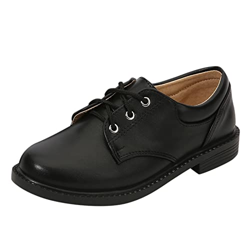 FGUUTYM Lederschuhe 22 Junge Hochzeitsschuhe Kleid Schuhe Performance Party Schuhe Uniformschuhe Slip-on Tanzschuhe Einzelne Schuhe Hochzeit Festliche Kinderschuhe Jungen Lederschuhe von FGUUTYM