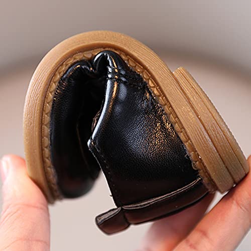 FGUUTYM Lederschuhe Junge Mädchen Hochzeitsschuhe,Baby Schuhe Weich und Bequem Kleinkind Krabbelschuhe Performance Party Schuhe Uniformschuhe Hochzeit Festliche Kinderschuhe Jungen Slip-on Tanzschuhe von FGUUTYM