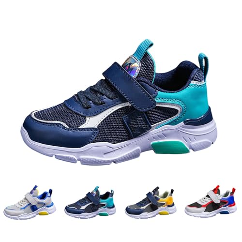 FGUUTYM Mädchen Turnschuhe Sportschuhe Kinder Jungen Laufschuhe Sneaker Outdoor rutschfest Kinderschuhe Freizeitschuhe Atmungsaktiv Minimalist Walking Schuhe Trail Running Hallenschuhe von FGUUTYM