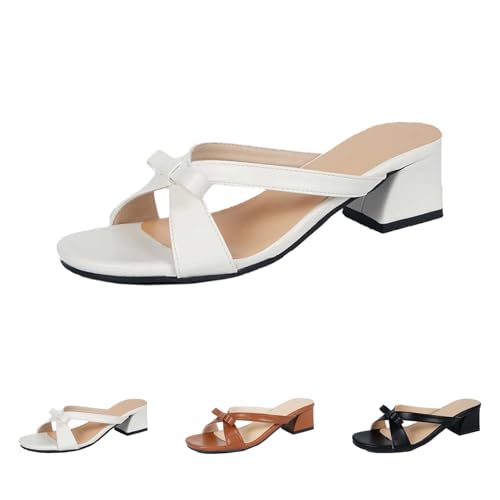 FGUUTYM Modische High Heels Slipper Damen Sandalen & Slides Mit Blockabsatz Slip On Schuhe Pantoletten Sommer Schlupf-Clogs Hausschuhe Casual Wedges Slides Elegant Kleid Schuhe Strandschuhe FGUUTYM Modische High Heels Slipper Damen Sandalen & Slides Mit Blockabsatz Slip On Schuhe Pantoletten Sommer Schlupf-Clogs Hausschuhe Casual Wedges Slides Elegant Kleid Schuhe Strandschuhe von FGUUTYM