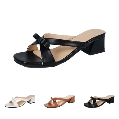 FGUUTYM Modische High Heels Slipper Damen Sandalen & Slides Mit Blockabsatz Slip On Schuhe Pantoletten Sommer Schlupf-Clogs Hausschuhe Casual Wedges Slides Elegant Kleid Schuhe Strandschuhe FGUUTYM Modische High Heels Slipper Damen Sandalen & Slides Mit Blockabsatz Slip On Schuhe Pantoletten Sommer Schlupf-Clogs Hausschuhe Casual Wedges Slides Elegant Kleid Schuhe Strandschuhe von FGUUTYM