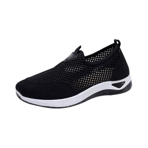 FGUUTYM Orthopädische Schuhe Damen Atmungsaktiv Sneaker Freizeit Leichtgewichts Sportschuhe Breite Fuß Bequeme Laufschuhe Running Tennis Walkingschuhe Fitnessstudio Turnschuhe Joggingschuhe von FGUUTYM