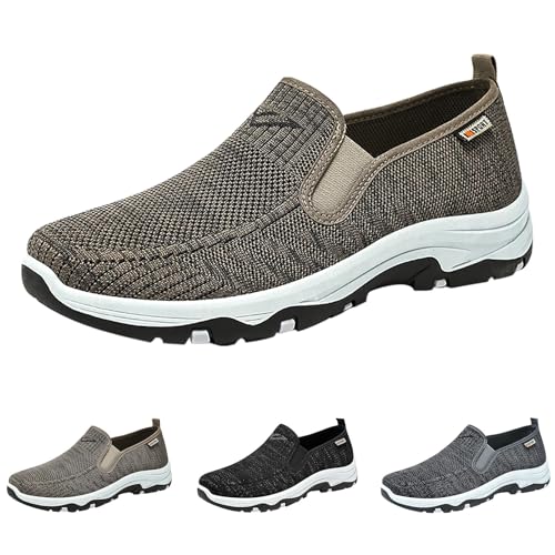 FGUUTYM Orthopädische Schuhe Herren Plateau-Keil Sneaker Vermascht Atmungsaktive Freizeitschuhe Slip On Leicht Turnschuhe Memory Schaum Outdoor-Walkingschuhe Wanderschuhe Jogging Running Laufschuhe FGUUTYM Orthopädische Schuhe Herren Plateau-Keil Sneaker Vermascht Atmungsaktive Freizeitschuhe Slip On Leicht Turnschuhe Memory Schaum Outdoor-Walkingschuhe Wanderschuhe Jogging Running Laufschuhe von FGUUTYM