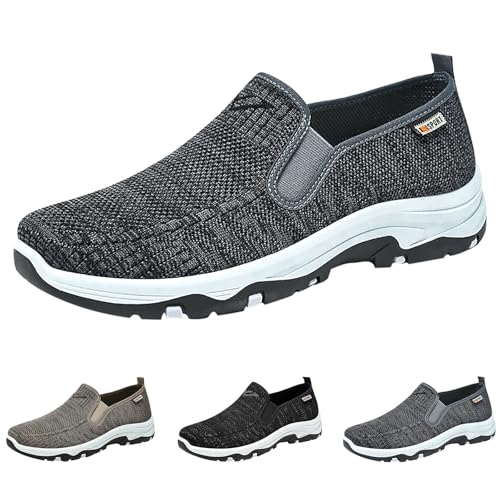 FGUUTYM Orthopädische Schuhe Herren Plateau-Keil Sneaker Vermascht Atmungsaktive Freizeitschuhe Slip On Leicht Turnschuhe Memory Schaum Outdoor-Walkingschuhe Wanderschuhe Jogging Running Laufschuhe FGUUTYM Orthopädische Schuhe Herren Plateau-Keil Sneaker Vermascht Atmungsaktive Freizeitschuhe Slip On Leicht Turnschuhe Memory Schaum Outdoor-Walkingschuhe Wanderschuhe Jogging Running Laufschuhe von FGUUTYM