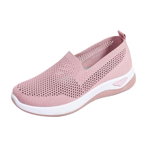 FGUUTYM Orthopädische Schuhe Outdoor Damen Leichte und Atmungsaktive Walkingschuhe Memory Schaum Sneaker Sportschuhe Weite H Lässige Komfort Laufschuhe Bequeme Sommerschuhe Turnschuhe von FGUUTYM