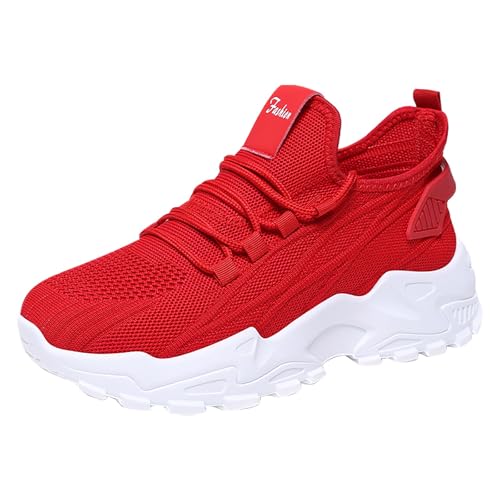 FGUUTYM Orthopädische Schuhe Outdoor Slip On Walkingschuhe Mit Luftkissen Weite H Damen Herren Sneaker Leichte Lässige Turnschuhe Freizeitschuhe Straßenlaufschuhe Mesh Atmungsaktives Freizeitschuhe von FGUUTYM