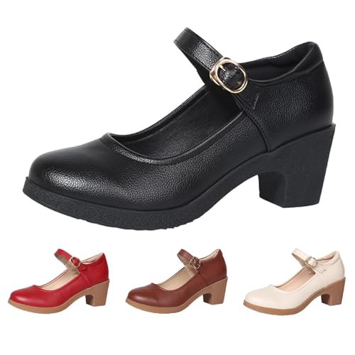 FGUUTYM Pumps High Heels Sandalen Damen Mit Blockabsatz Vorne Geschlossen Mode Freizeit Absatzschuhe Knöchelriemen Abendschuhe Brautschuhe Comfort Heels Mode Freizeit Hochzeitsschuhe FGUUTYM Pumps High Heels Sandalen Damen Mit Blockabsatz Vorne Geschlossen Mode Freizeit Absatzschuhe Knöchelriemen Abendschuhe Brautschuhe Comfort Heels Mode Freizeit Hochzeitsschuhe von FGUUTYM