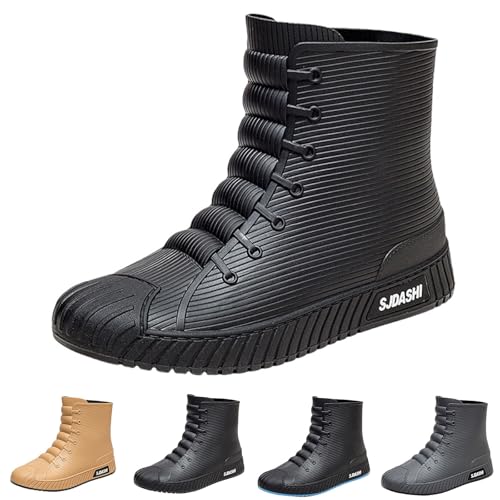 FGUUTYM Regenschuhe Herren Damen Kurz Ankle Rain Boots Regenschuhe Anti-Rutsch Gummistiefel Halbhoch Regenstiefel Stiefeletten Wasserdicht Gartenschuhe Gummistiefeletten Schlupfstiefel Arbeitsschuhe FGUUTYM Regenschuhe Herren Damen Kurz Ankle Rain Boots Regenschuhe Anti-Rutsch Gummistiefel Halbhoch Regenstiefel Stiefeletten Wasserdicht Gartenschuhe Gummistiefeletten Schlupfstiefel Arbeitsschuhe von FGUUTYM