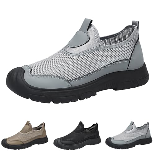 FGUUTYM Sneaker Herren Slip on Sportschuhe Memory Schaum Walkingschuhe Atmungsaktiv Bequeme Turnschuhe Outdoor Rutschsicher Abriebfest Straßenlaufschuhe Flache Schuhe Freizeitschuhe FGUUTYM Sneaker Herren Slip on Sportschuhe Memory Schaum Walkingschuhe Atmungsaktiv Bequeme Turnschuhe Outdoor Rutschsicher Abriebfest Straßenlaufschuhe Flache Schuhe Freizeitschuhe von FGUUTYM