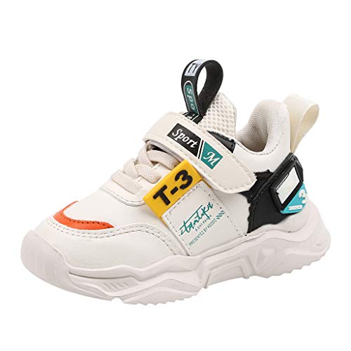 FGUUTYM Sneaker-Kinderschuhe Unisex Kinder Laufschuhe Walkingschuhe Slip On Leichte Turnschuhe Antirutsch Casual Weiche Sohle Babyschuhe Outdoor Atmungsaktiv Sportschuhe Straßenlaufschuhe von FGUUTYM