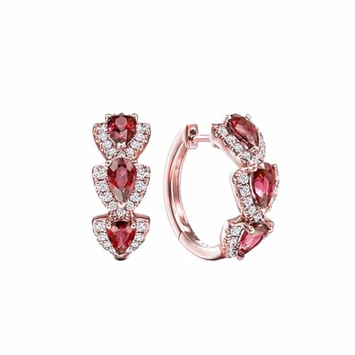 FGUUTYM Sterling Silver Earrings For Women Gold Hoop Earrings Cubic Zirconia Huggie Birthday Wedding Valentines Day For Her Women Ohrringe Vögel von FGUUTYM