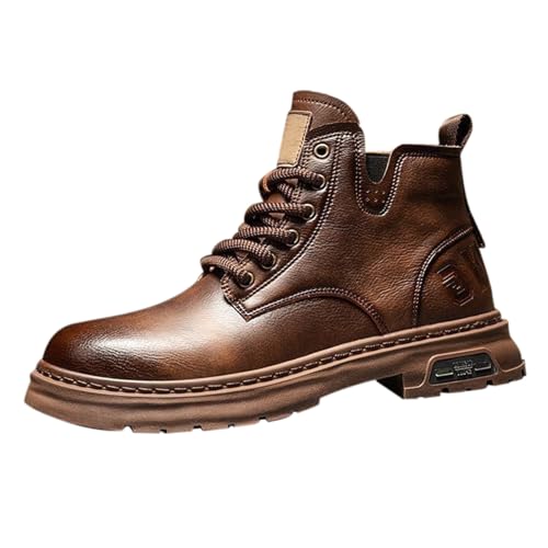 FGUUTYM Stiefeletten Herren Leder Cowboy Und Bikerstiefel Schuhe Wasserdicht und rutschfest Barfussschuhe Outdoor Schuhe Ergonomische Wanderschuhe Breite Füße Boots Arbeitsstiefel Schnürstiefel FGUUTYM Stiefeletten Herren Leder Cowboy Und Bikerstiefel Schuhe Wasserdicht und rutschfest Barfussschuhe Outdoor Schuhe Ergonomische Wanderschuhe Breite Füße Boots Arbeitsstiefel Schnürstiefel von FGUUTYM