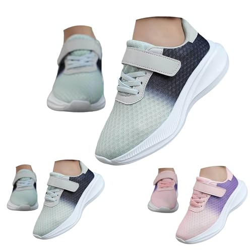 FGUUTYM Turnschuhe Jungen Mädchen Sneaker Kinder - Leicht Sportschuhe Atmungsaktiv Mesh Hallenschuhe Outdoor Laufschuhe Modische Schuhe rutschfest Freizeitschuhe Trail Running Tennisschuhe 28-40 von FGUUTYM
