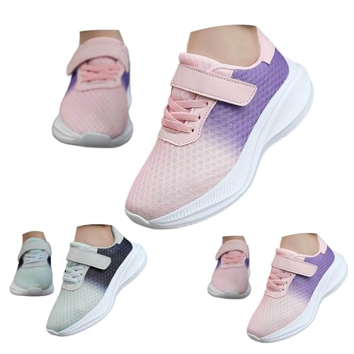 FGUUTYM Turnschuhe Jungen Mädchen Sneaker Kinder - Leicht Sportschuhe Atmungsaktiv Mesh Hallenschuhe Outdoor Laufschuhe Modische Schuhe rutschfest Freizeitschuhe Trail Running Tennisschuhe 28-40 von FGUUTYM