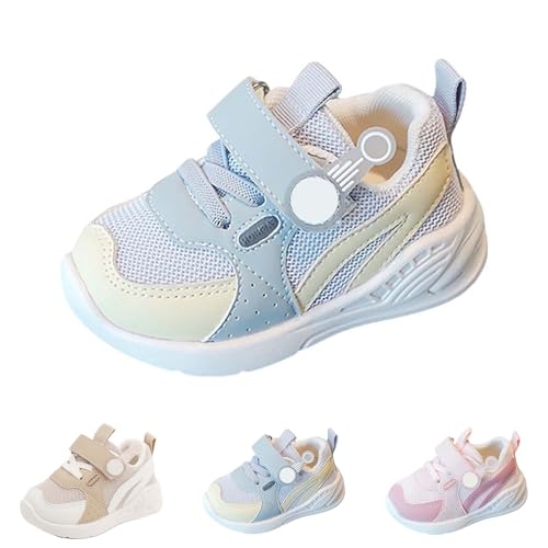FGUUTYM Turnschuhe Mädchen - Unisex-Kinder Sneaker Mit Luftpolster Atmungsaktiv Sportschuhe Leicht Kinderschuhe Hallenschuhe Fitnessschuhe Outdoor Laufschuhe Mesh Freizeitschuhe Walkingschuhe von FGUUTYM
