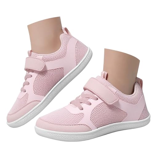 FGUUTYM Unisex Barfußschuhe, Kinder-Lauf-Sneaker Junge Mädchen Minimalistische Laufschuhe Für Fitness Traillauf Freizeit Atmungsaktiv Leicht rutschfest Sneaker Komfortable Sportschuhe von FGUUTYM