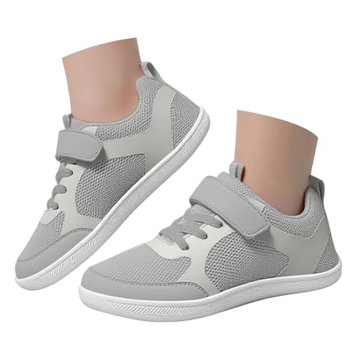 FGUUTYM Unisex Barfußschuhe, Kinder-Lauf-Sneaker Junge Mädchen Minimalistische Laufschuhe Für Fitness Traillauf Freizeit Atmungsaktiv Leicht rutschfest Sneaker Komfortable Sportschuhe von FGUUTYM