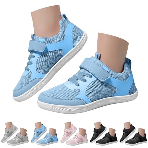FGUUTYM Unisex Kinder-Lauf-Sneaker Barfußschuhe Breite Junge Mädchen Minimalistische Laufschuhe für Fitness Traillauf Freizeit Atmungsaktiv Leicht rutschfest Sneaker Komfortable Sportschuhe FGUUTYM Unisex Kinder-Lauf-Sneaker Barfußschuhe Breite Junge Mädchen Minimalistische Laufschuhe für Fitness Traillauf Freizeit Atmungsaktiv Leicht rutschfest Sneaker Komfortable Sportschuhe von FGUUTYM