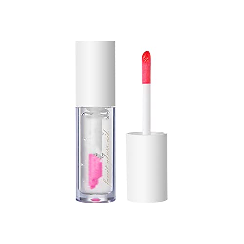 FGUUTYM Warm Changing Fruit Lip Oil Water Gloss Lip Glaze Moisturizing Feuchtigkeitsspendende und nährende Lippenlotion 2ml Schminke (A, One Size) von FGUUTYM