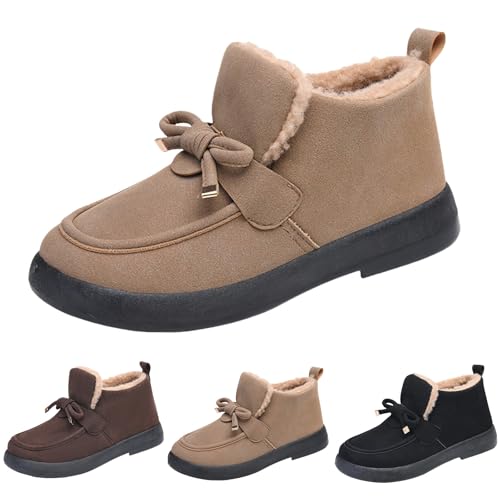 FGUUTYM Winterschuhe Damen Gefüttert Zehenbox Barefoot Halbstiefel Wanderschuhe Herbst Winter Ankle Boots Schlupfschuhe Plus Samt Warme Schneestiefel Flache Bootschuhe Freizeitschuhe Kurzstiefel FGUUTYM Winterschuhe Damen Gefüttert Zehenbox Barefoot Halbstiefel Wanderschuhe Herbst Winter Ankle Boots Schlupfschuhe Plus Samt Warme Schneestiefel Flache Bootschuhe Freizeitschuhe Kurzstiefel von FGUUTYM