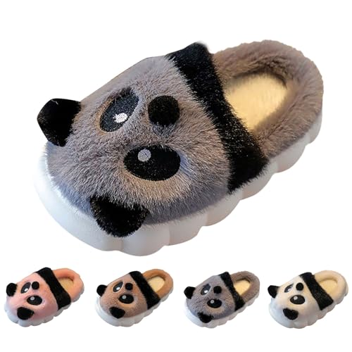 Hausschuhe Junge Mädchen Winter Warme Pantoffeln Plüsch Fuzzy Schuhe Indoor Niedlich Cartoon Design Bequeme Kinder Hausschlappen Filzpantoffeln Für Kleinkinder Kinder Bequeme Slippers von FGUUTYM