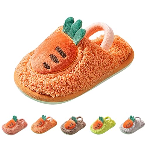 Hausschuhe Mädchen Jungen Plüsch Baumwolle Filzpantoffeln Winter Warme Fuzzy Pantoffeln Indoor Niedlich Bären Design Bequeme Schuhe Kinder Home Slippers Für Kleinkinder Kinder Winterschuhe von FGUUTYM