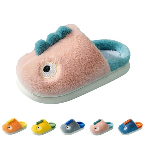 Hausschuhe Mädchen Jungen Plüsch Baumwolle Filzpantoffeln Winter Warme Fuzzy Pantoffeln Indoor Niedlich Bären Design Bequeme Schuhe Kinder Home Slippers Für Kleinkinder Kinder Winterschuhe von FGUUTYM