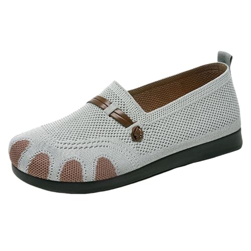 Loafer Damen Strick Kleid Schuhe Flache Orthopädische Schuhe Ballerinas Mesh Sommerschuhe Slip On Sneaker Walkingschuhe Freizeitschuhe Bequeme Berufsschuhe Damenschuhe Halbschuhe Pumps Loafer Damen Strick Kleid Schuhe Flache Orthopädische Schuhe Ballerinas Mesh Sommerschuhe Slip On Sneaker Walkingschuhe Freizeitschuhe Bequeme Berufsschuhe Damenschuhe Halbschuhe Pumps von FGUUTYM