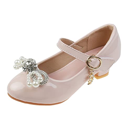 Mädchen High Heels Mary Jane Schuhe Mit Absatz Knöchelriemchen Mode Süße Und Elegant Sandalen Abendschuhe Stöckelschuhe Prinzessinnenschuhe Hochzeitsschuhe Festliche Party von FGUUTYM