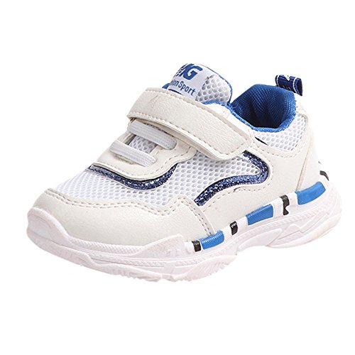 Mädchen Lauflernschuhe Babyschuhe,Atmungsaktive Sportschuhe mit Klettverschluss,Kinder Baby Freizeitschuhe,Kleinkind Walking Sneaker,Casual Kinderschuhe Jungen,1-9 Jahre Rutschfeste Sneakers,Mädchen von FGUUTYM