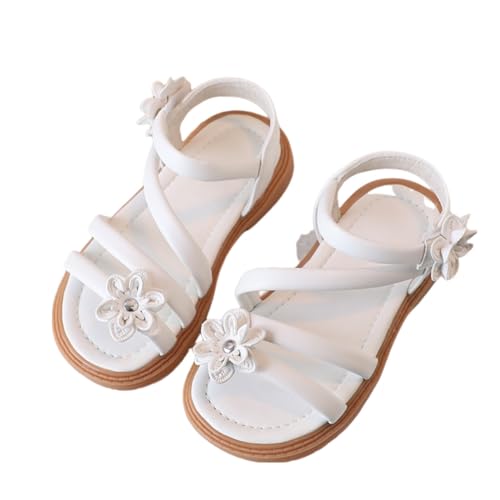 Mädchen Sandalen Mit Blumen Baby rutschfeste Krabbelschuhe Weicher Boden Lauflernschuhe Babyschuhe Leicht Sandalen Kinder Barfußschuhe Sandalen Prinzessin Schuhe Mädchen Kinderschuhe von FGUUTYM