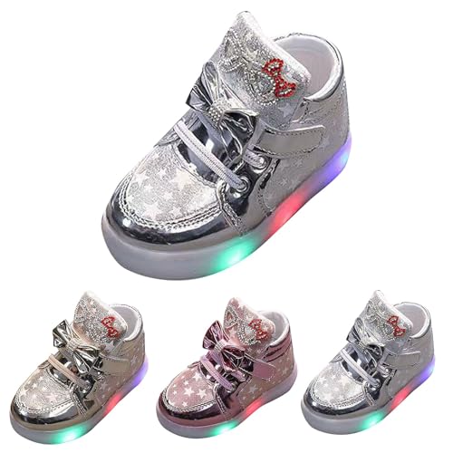 Mädchen Sneaker, Fashion Light Baby Beleuchtete Schuhe 22, Herbst Sport Boots Babyschuhe, Kinder Laufschuhe 25, Glitzer Schuhe Kinderschuhe 21-30, Outdoor Casual Sportschuhe Walkingschuhe Mädchen Sneaker, Fashion Light Baby Beleuchtete Schuhe 22, Herbst Sport Boots Babyschuhe, Kinder Laufschuhe 25, Glitzer Schuhe Kinderschuhe 21-30, Outdoor Casual Sportschuhe Walkingschuhe von FGUUTYM