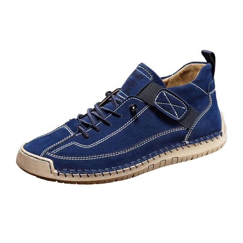 Outdoor Barfussschuhe Barfuß-Lederschuhe Herren Barfußschuhe Running Sportschuhe wasserdichte Treckingschuhe Wanderschuhe Leicht Lässig Bootsschuhe Für Wandern, Fahren, Reisen, von FGUUTYM