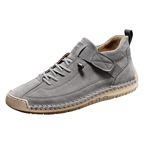 Outdoor Barfussschuhe Barfuß-Lederschuhe Herren Barfußschuhe Running Sportschuhe wasserdichte Treckingschuhe Wanderschuhe Leicht Lässig Bootsschuhe Für Wandern, Fahren, Reisen, von FGUUTYM
