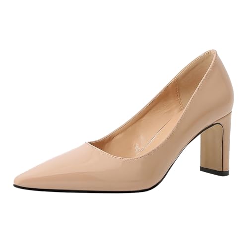 Pumps Damen Lacklederschuhe High Heels Hochzeitsschuhe Damenschuhe Elegant Und Bequem Kleid Schuhe Mary Jane Schuhe Absatzschuhe Abendschuhe Brautschuhe Spitzenschuhe Halbschuhe Anzugschuhe Pumps Damen Lacklederschuhe High Heels Hochzeitsschuhe Damenschuhe Elegant Und Bequem Kleid Schuhe Mary Jane Schuhe Absatzschuhe Abendschuhe Brautschuhe Spitzenschuhe Halbschuhe Anzugschuhe von FGUUTYM