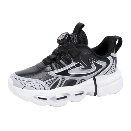 Sneaker Mit Luftpolster Dicker Sohle Turnschuhe Für Jungen Mädchen Keilabsatz Modische Bequeme Kinderschuhe Casual Walkingschuhe Sportschuhe Drehbare Schnalle zum Einstellen der Schnürsenkel Sneaker Mit Luftpolster Dicker Sohle Turnschuhe Für Jungen Mädchen Keilabsatz Modische Bequeme Kinderschuhe Casual Walkingschuhe Sportschuhe Drehbare Schnalle zum Einstellen der Schnürsenkel von FGUUTYM