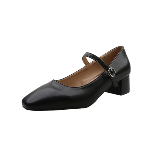 Tanzschuhe Frauen High Heels Mode Blockabsatz Slingpumps Absatzschuhe Damen Sommer Elegante Bequem Pumps Party Sandalen Comfort Freizeit Brautschuhe Hochzeitsschuhe Riemchenballerina von FGUUTYM