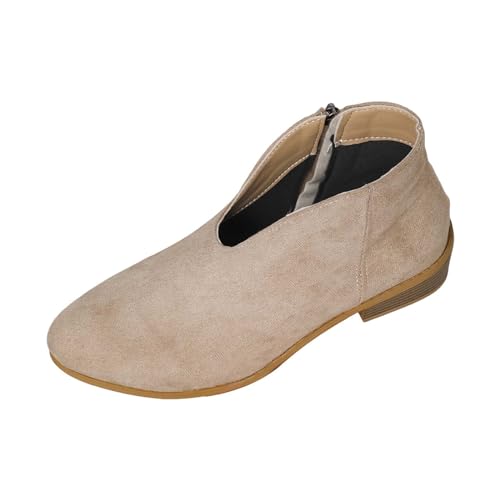 Wildleder Stiefeletten Damen Westernstiefel Damenstiefel Chelsea Boots Schlupfstiefel Cowboystiefel Rutschfest Kurzstiefel Flache Stiefel Ankle Booties Arbeitsstiefel Freizeitschuhe Winter Bootie Wildleder Stiefeletten Damen Westernstiefel Damenstiefel Chelsea Boots Schlupfstiefel Cowboystiefel Rutschfest Kurzstiefel Flache Stiefel Ankle Booties Arbeitsstiefel Freizeitschuhe Winter Bootie von FGUUTYM
