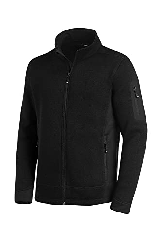 FHB 79595-20 - Christoph Strick-Fleece-Jacke schwarz Gr. XL von FHB-Zunftkleidung