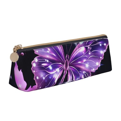 FHEBNDS Make-up-Tasche mit niedlichem Schmetterlings-Motiv, groß, ästhetisches Federmäppchen, Münztasche, Leder-Kosmetiktasche mit Reißverschluss, Büro-Organizer, Reiseutensilien FHEBNDS Make-up-Tasche mit niedlichem Schmetterlings-Motiv, groß, ästhetisches Federmäppchen, Münztasche, Leder-Kosmetiktasche mit Reißverschluss, Büro-Organizer, Reiseutensilien von FHEBNDS