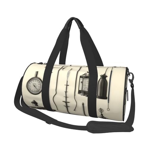 Reisetasche für medizinische Geräte und Instrumente für Damen und Herren, persönliche Gegenstände, Reisetasche, Segeltuch, Wochenendtasche, Übernachtungstasche, leicht, Sporttasche, Handgepäck Reisetasche für medizinische Geräte und Instrumente für Damen und Herren, persönliche Gegenstände, Reisetasche, Segeltuch, Wochenendtasche, Übernachtungstasche, leicht, Sporttasche, Handgepäck von FHEBNDS