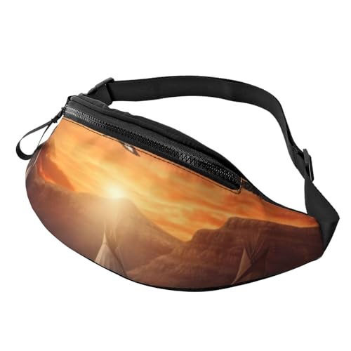 Bauchtasche für Damen und Herren, modisch, zum Laufen, wasserdicht, Crossbody-Tasche mit verstellbarem Riemen, Sport-Hüfttasche für Reisen Bauchtasche für Damen und Herren, modisch, zum Laufen, wasserdicht, Crossbody-Tasche mit verstellbarem Riemen, Sport-Hüfttasche für Reisen von FHEDVBN