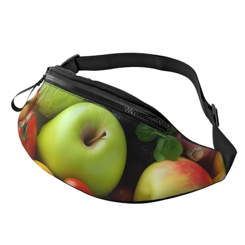 Bauchtasche für Damen und Herren, modisch, zum Laufen, wasserdicht, Crossbody-Tasche mit verstellbarem Riemen, Sport-Hüfttasche für Reisen Bauchtasche für Damen und Herren, modisch, zum Laufen, wasserdicht, Crossbody-Tasche mit verstellbarem Riemen, Sport-Hüfttasche für Reisen von FHEDVBN