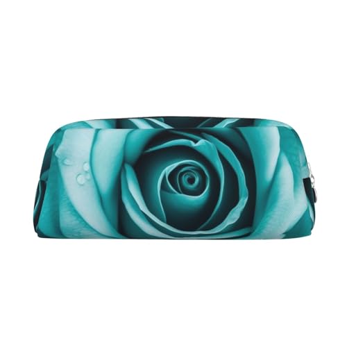 FHEDVBN Make-up-Tasche, Reise-Kulturbeutel, großes Federmäppchen für Damen und Herren, Leder, Reißverschluss, Münztasche, Geldbörse, silber, Einheitsgröße FHEDVBN Make-up-Tasche, Reise-Kulturbeutel, großes Federmäppchen für Damen und Herren, Leder, Reißverschluss, Münztasche, Geldbörse, silber, Einheitsgröße von FHEDVBN