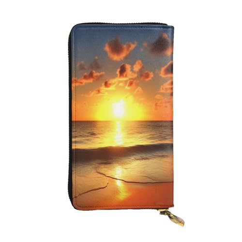 FHEDVBN Strand-Geldbörse für Männer und Frauen, lange Geldbörse, Leder, Clutch, groß, Business-Handtasche, Reise-Handyhalter, Kreditkartenhalter, Geldtasche mit Reißverschluss, Ledergeldbörsen FHEDVBN Strand-Geldbörse für Männer und Frauen, lange Geldbörse, Leder, Clutch, groß, Business-Handtasche, Reise-Handyhalter, Kreditkartenhalter, Geldtasche mit Reißverschluss, Ledergeldbörsen von FHEDVBN
