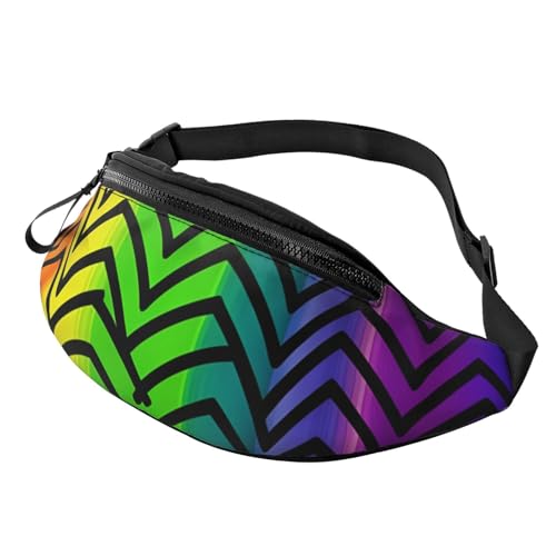 Gay Pride Gürteltasche mit Regenbogen-Muster, für Herren und Damen, modisch, zum Laufen, wasserdicht, Crossbody-Tasche mit verstellbarem Riemen, Sport-Hüfttasche für Reisen Gay Pride Gürteltasche mit Regenbogen-Muster, für Herren und Damen, modisch, zum Laufen, wasserdicht, Crossbody-Tasche mit verstellbarem Riemen, Sport-Hüfttasche für Reisen von FHEDVBN